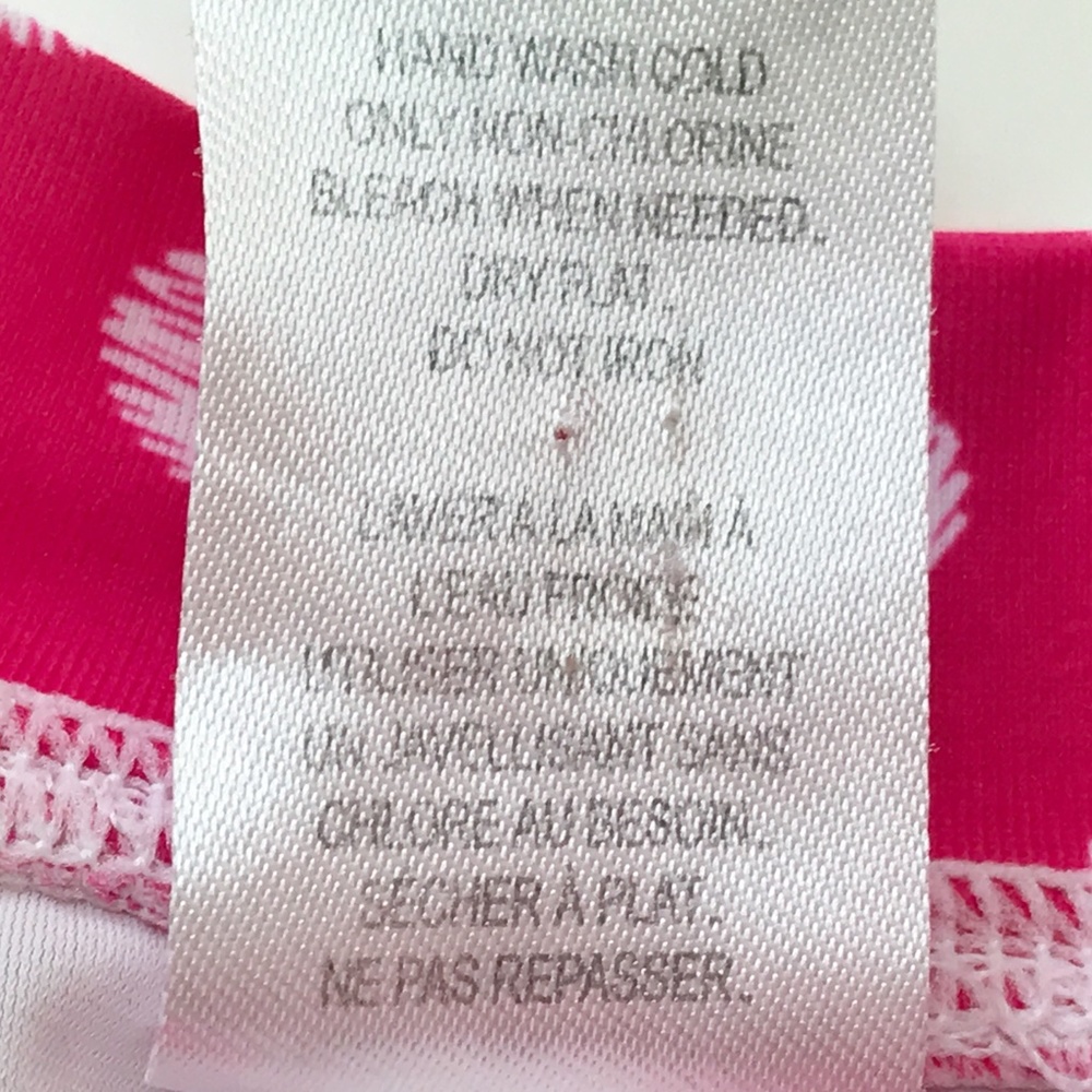 Target Pink and White 2-PC Rash Guard Swim 0-6M - Picture 6 of 6